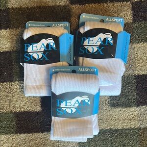 White Allsport Socks